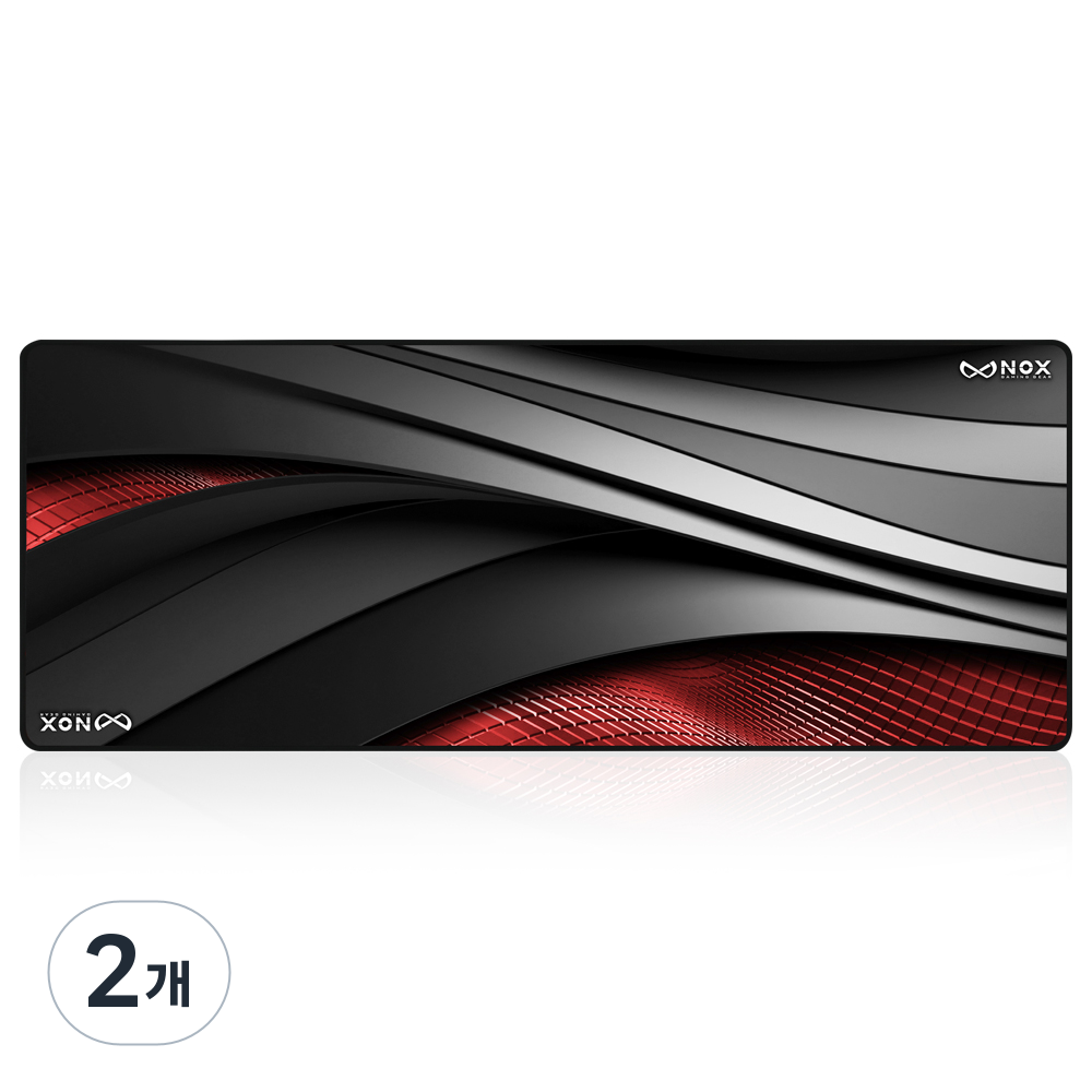 녹스게이밍기어 데스크 게이밍 장패드 NX-P2, 혼합색상, 2개 25,000원