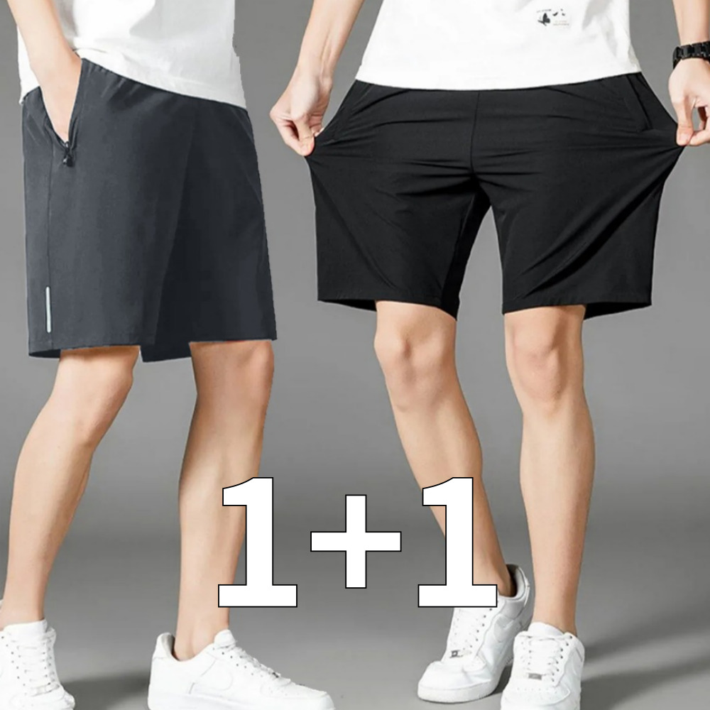 시원한 두 벌 1+1 여름 남자 반바지 쿨 트레이닝 하루연구소, 현재가 15,500원