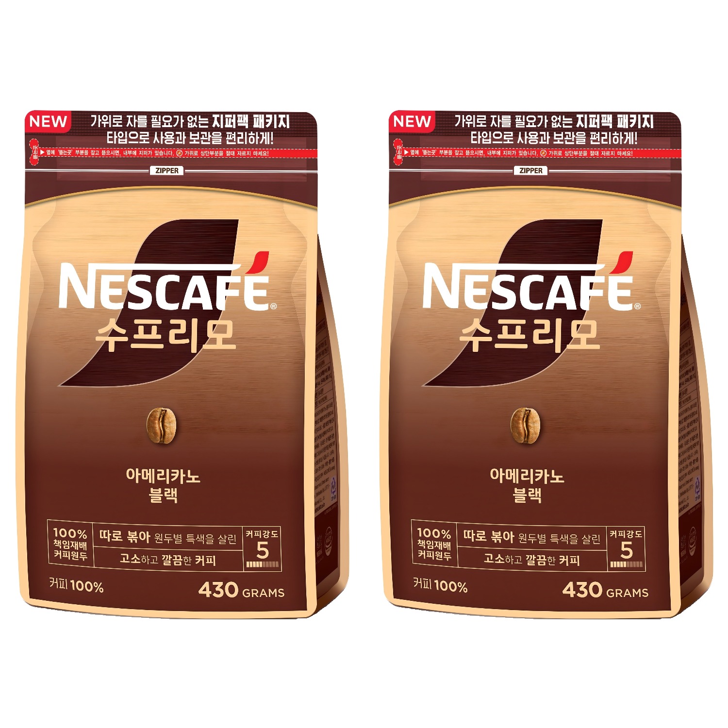 네스카페수프리모 아메리카노 블랙 원두커피믹스 67,800원