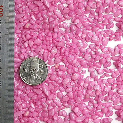 잎새몰 색돌 (진분홍) 1,900원