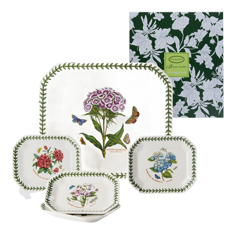 포트메리온 보타닉가든 팔각접시 5종 세트 130,280원