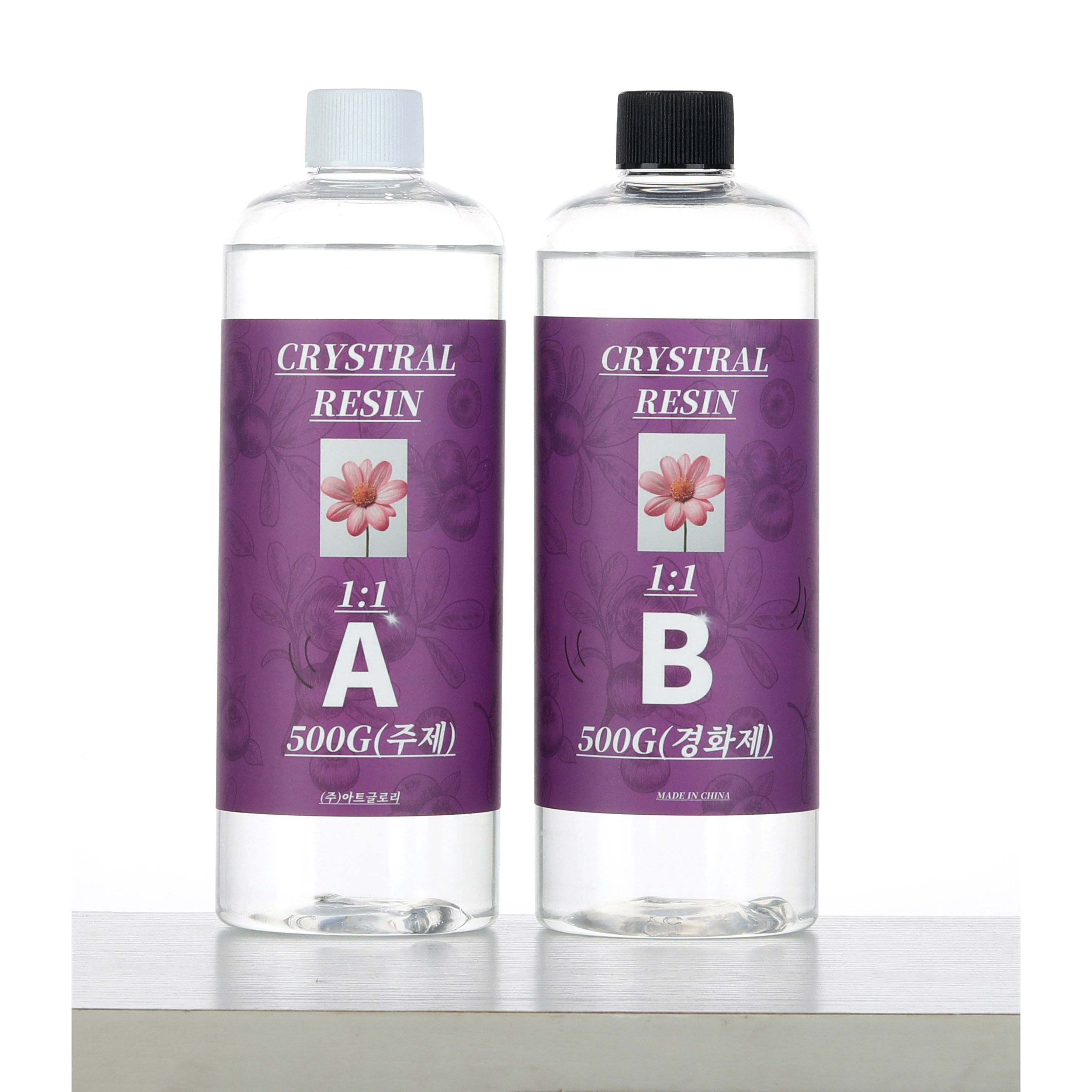 크리스탈레진 1kg 속건용 에폭시레진 레진공예 레진아트재료, 1개 19,800원