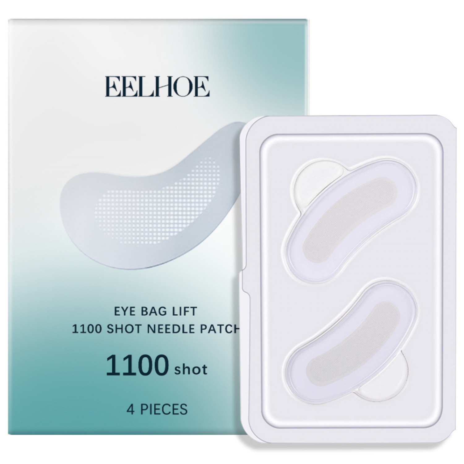 [피부과 추천] 미국기술 4/4+4/8+8 아이백 리프트 1100샷 리들패치 눈밑 지방제거 아이 패치 눈자 주름개선 아이팩 다크서클 눈밑꺼짐 제거 니들패치, 4개, 1개입, 현재가 25,800원