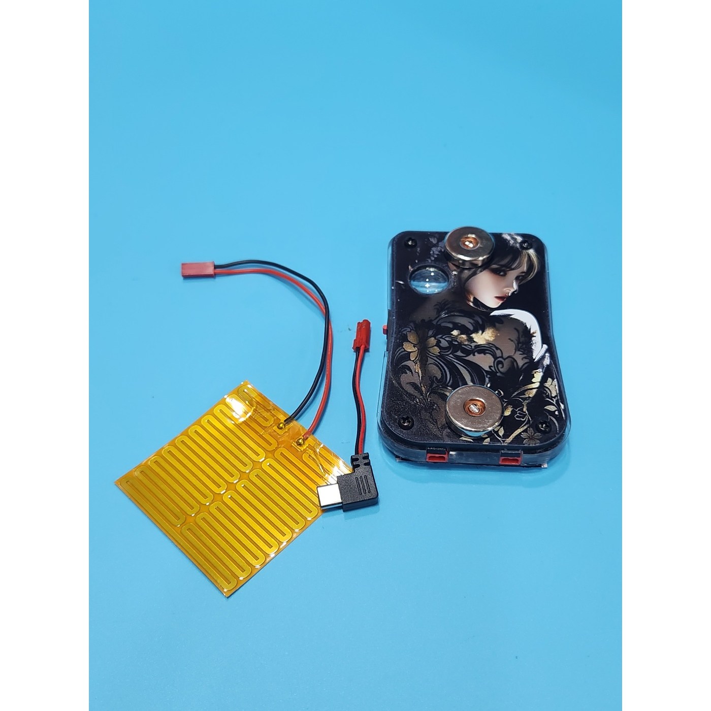 배달대행 오토바이 후레쉬 자석충전 찍판 젠더 열선필름, 타투, 다야다 33,000원