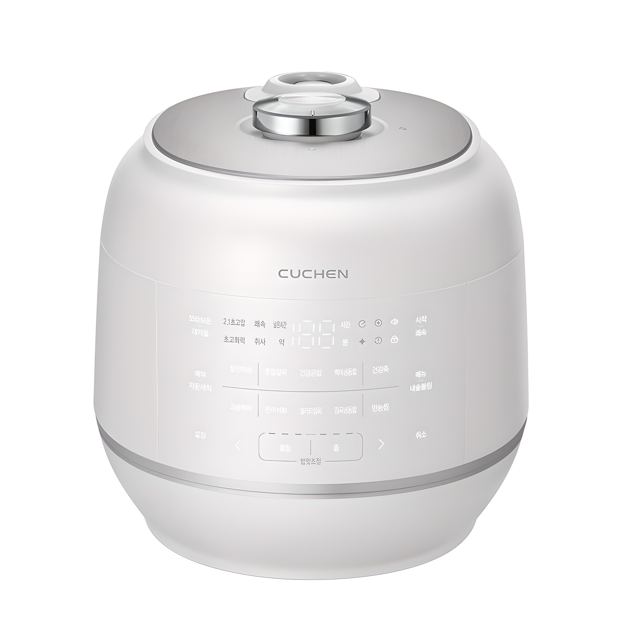 쿠첸 121 플러스 올스테인리스 전기압력밥솥 10인용, CRT-RPS1071BW, 블라썸 화이트, 현재가 311,740원