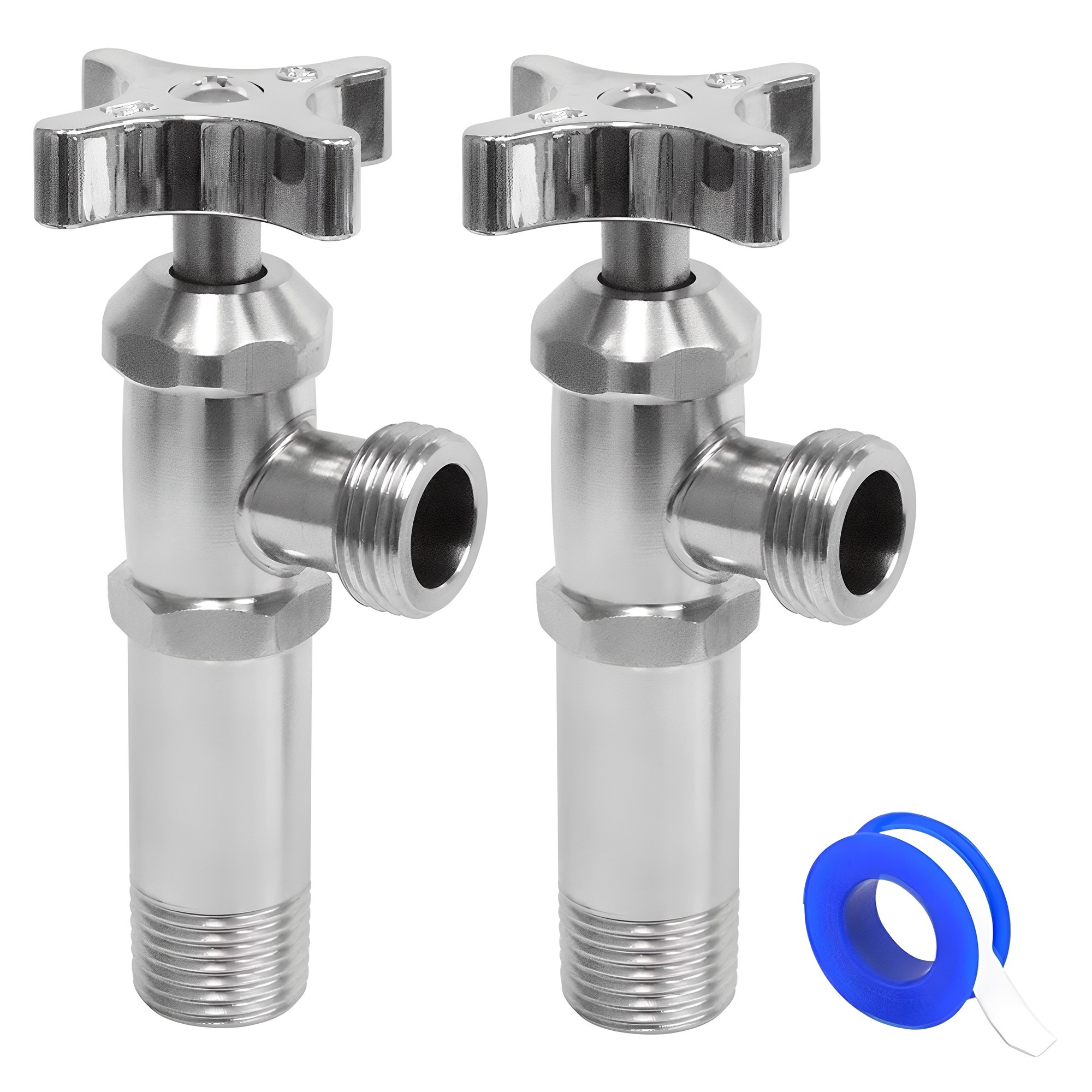 미리내 십자 앵글밸브 110 2P + 테프론 테이프 11,470원