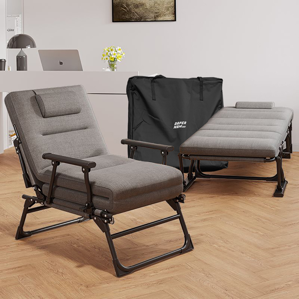 다퍼남 무설치 6단계 조절 대형 접이식침대 + 보관가방 세트, 혼합색상 79,900원