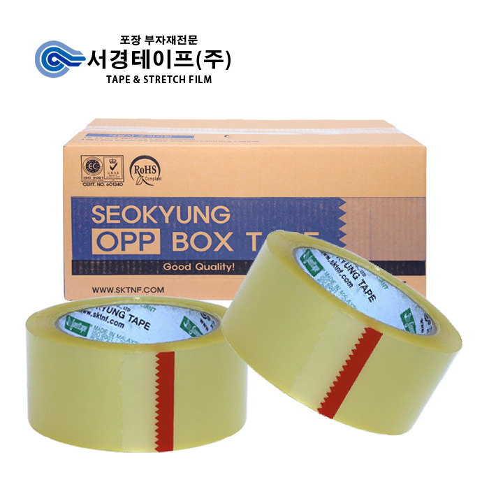 일반 포장용 박스테이프 (80M) V80 투명, 40개 55,200원