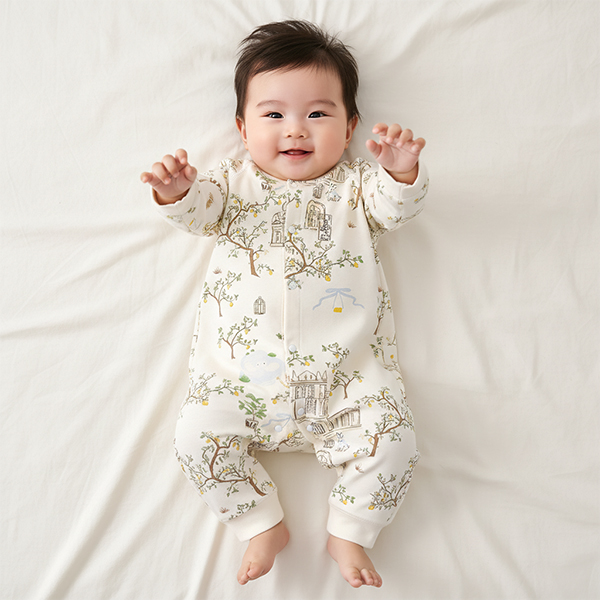 몽실이 뽀송 긴팔실내우주복 유아용 아기 외출복 돌선물 백일선물 18,900원