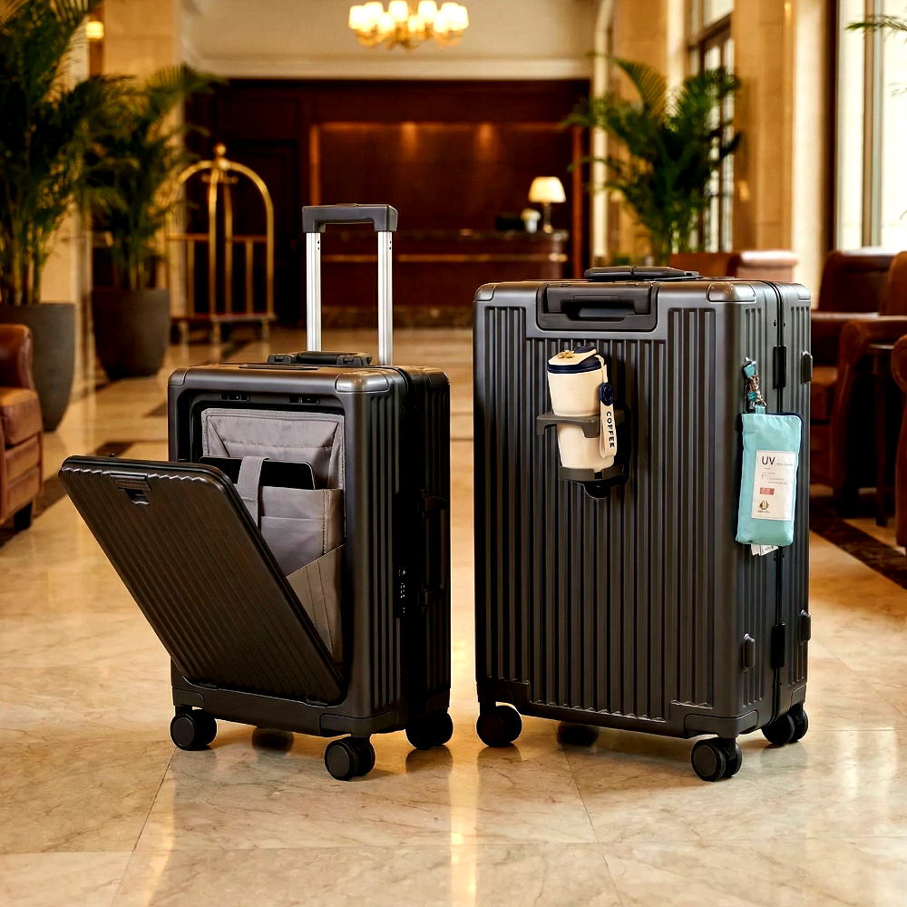 제트투 전면 오픈형 20인치 기내용캐리어 멀티 하드캐리어 24인치 대형 여행캐리어 TC-19 148,500원