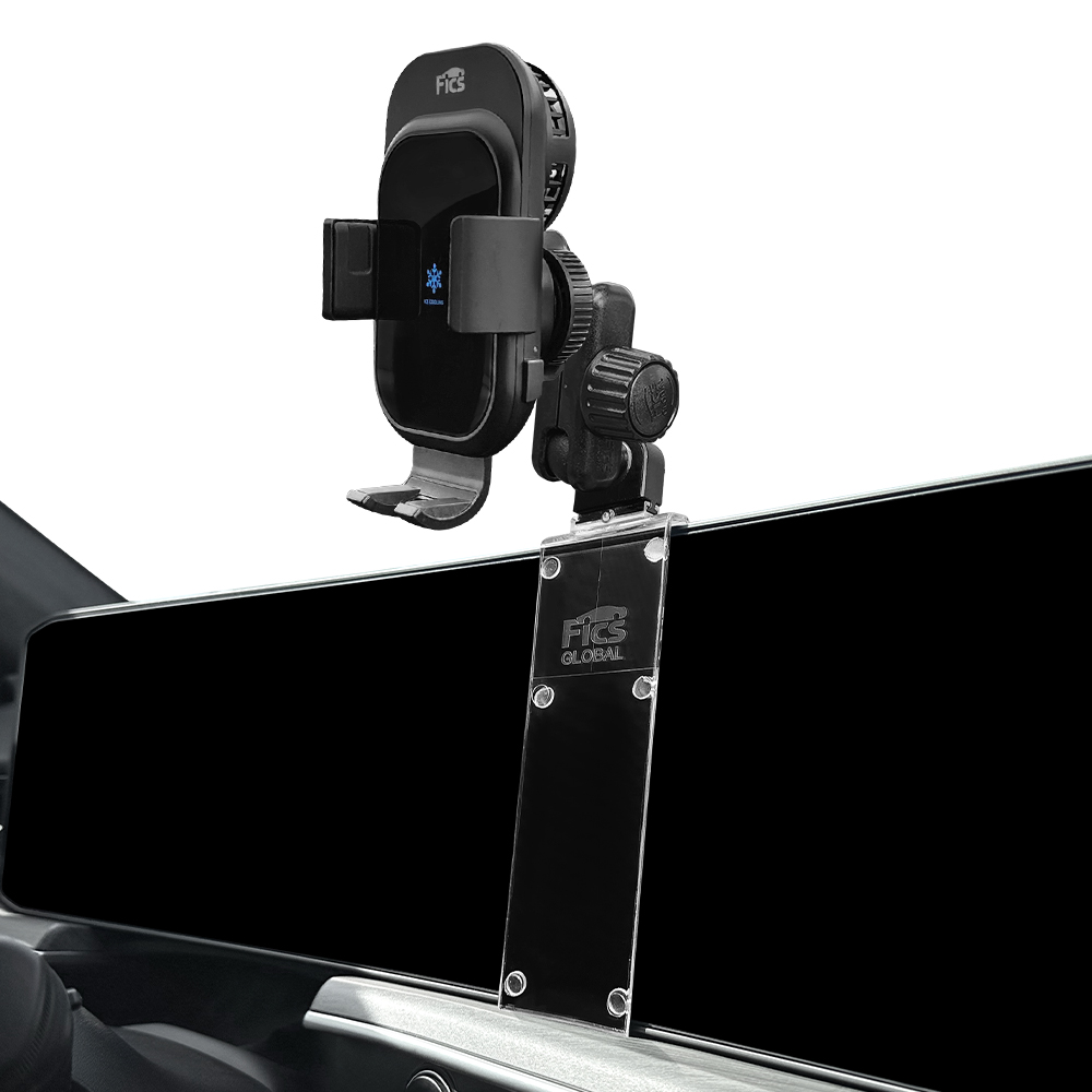 픽스 글로벌 더 뉴 K5 택시 차량 전용 차량용 핸드폰 충전거치대 세트(중앙), 투명, 1세트 64,500원