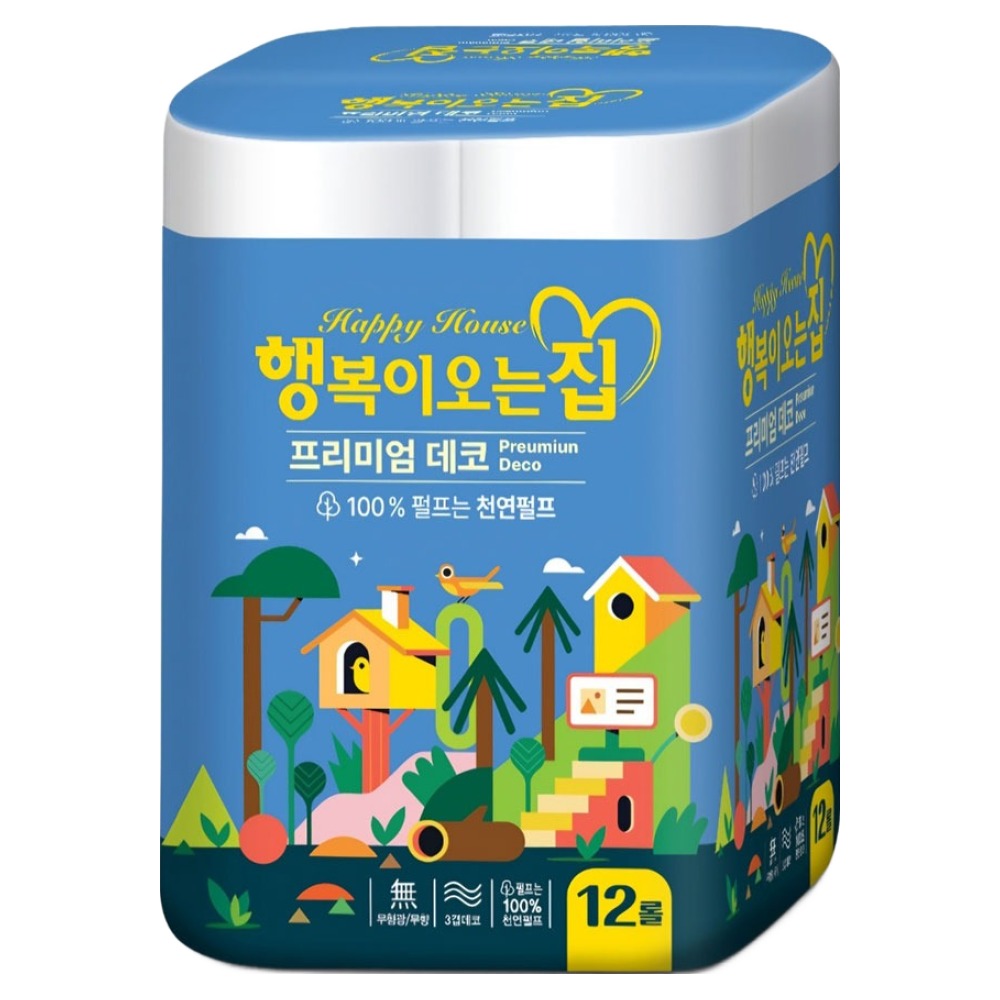 행복이오는집 펄프 3겹 화장지 7,960원