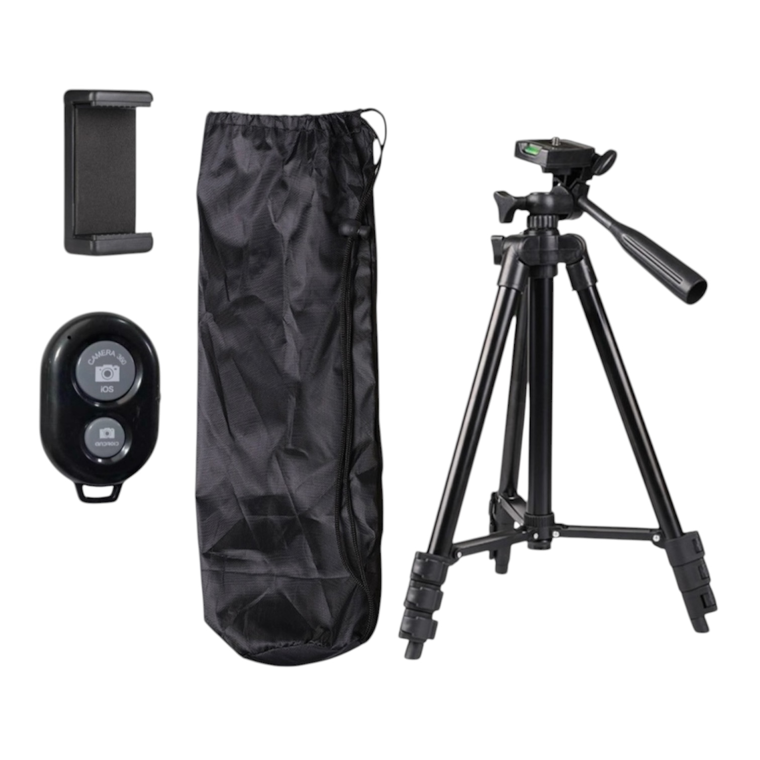 Somang 프리미엄 블루투스 다기능 스탠드 스마트폰 4단 삼각대 거치대, 1개, 블랙, 프리미엄 삼각대 16,900원