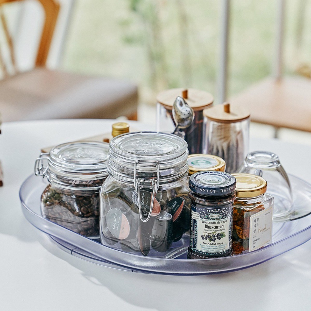 위드웰 회전트레이 까사맘 냉장고 턴테이블 빙글빙글 정리대, 1개 29,800원