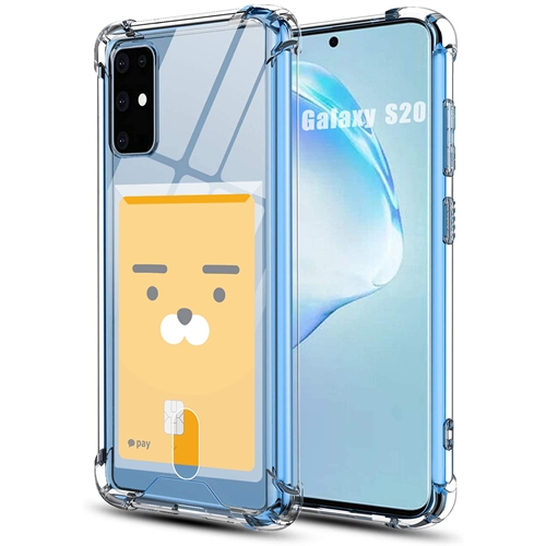 데일리어스 갤럭시S21 FE (G990) 투명 젤리 카드 포켓 심플 슬림 실리콘 케이스 + 후면필름 제공 15,900원