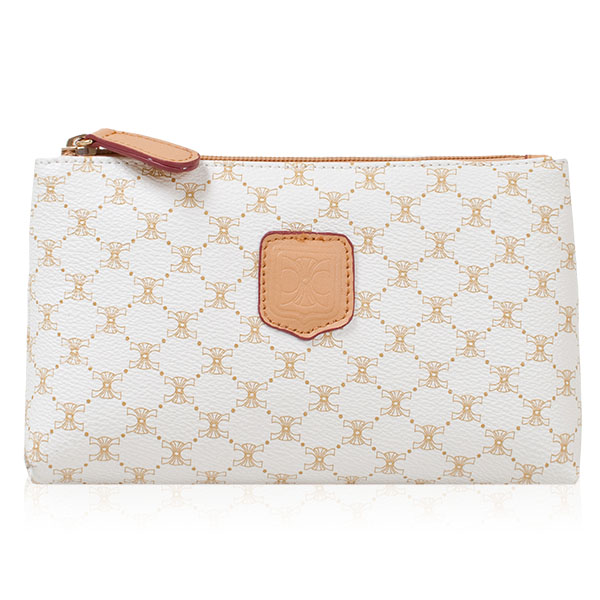 끄레앙 가죽콤비 고급 화장품파우치 S600 8,900원