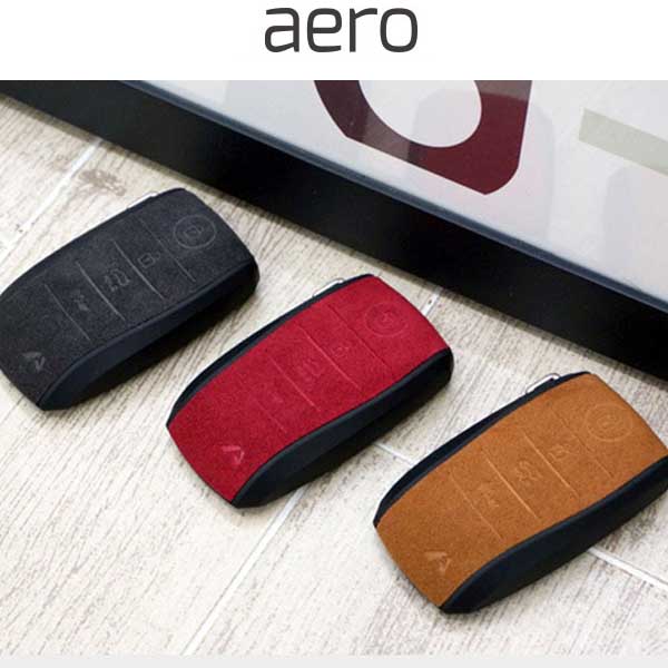 에어로 알칸타라 이지스 자동차 스마트 키홀더 기아 4버튼 31,990원