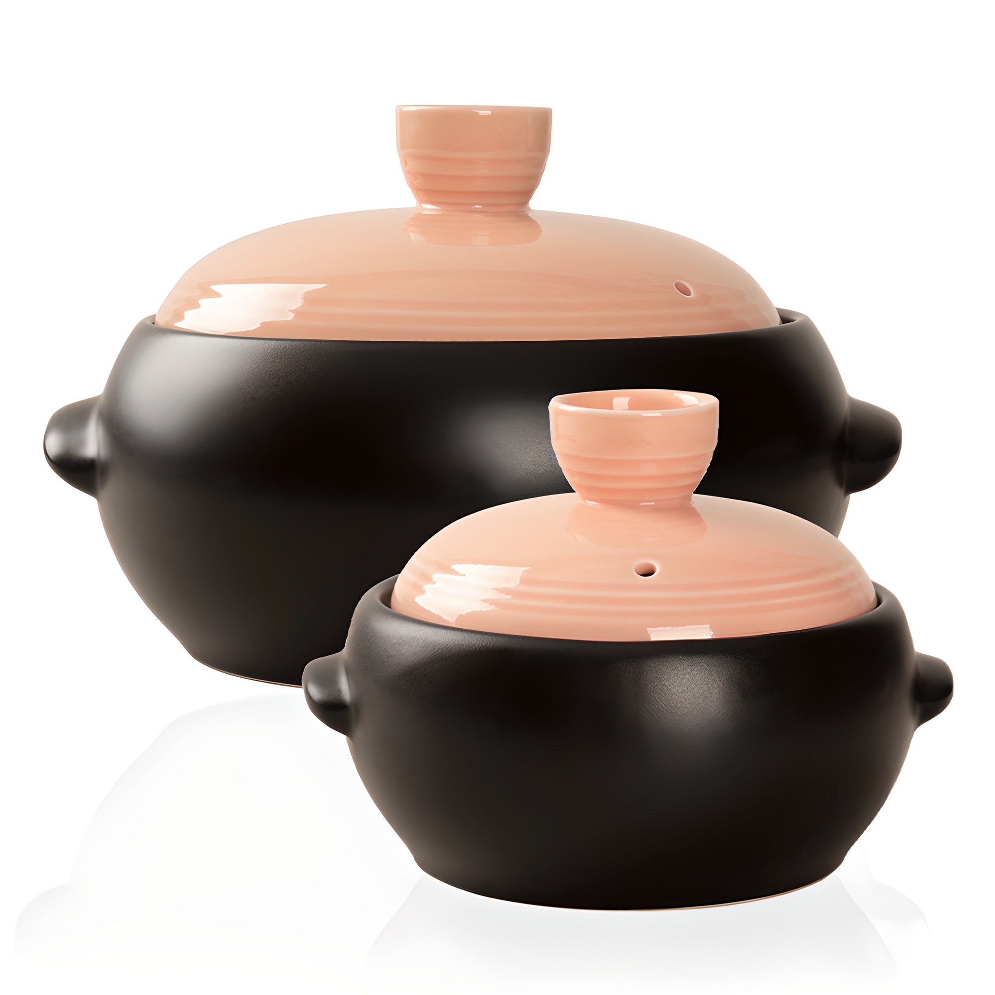 해피정코리아 돔 신소지 뚝배기 2종 세트(12.3cm + 15.7cm) 21,500원