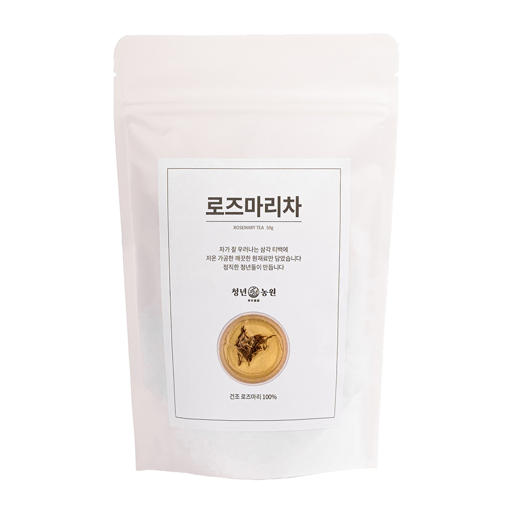 청년농원 저온가공 로즈마리차 삼각티백, 1g, 50개입, 1개 13,900원