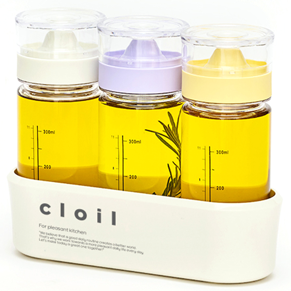 씨밀렉스 트레이 흐름 없고 깨짐 없는 클로일 오일병 350ml 3p + 화이트 트레이 3구 14,810원