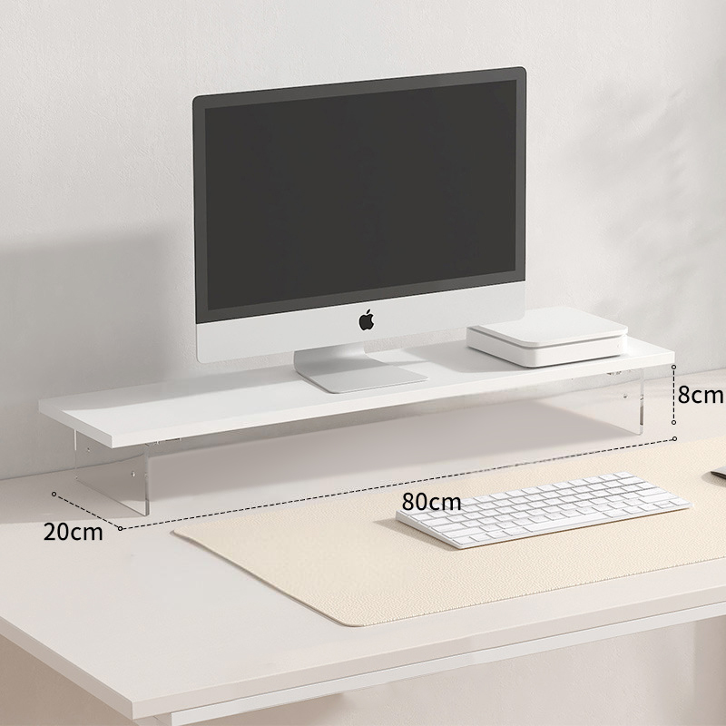 디오니 높이조절 모니터 받침대 선반, 화이트 21,800원