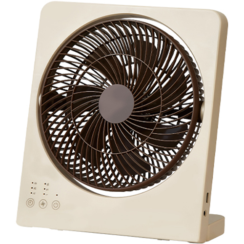 르젠 무선 스퀘어팬 선풍기, LZEF-EMB10, 베이지 + 브라운 74,800원