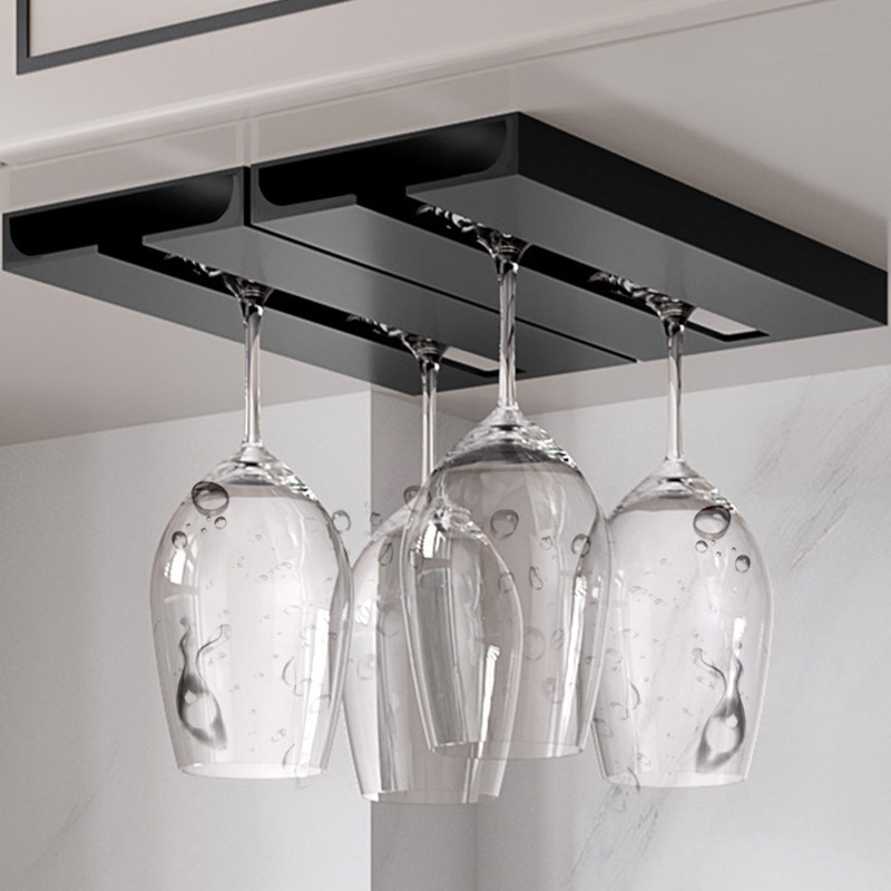 편한생활연구소 안심 무타공 와인잔 거치대, 1개 6,270원