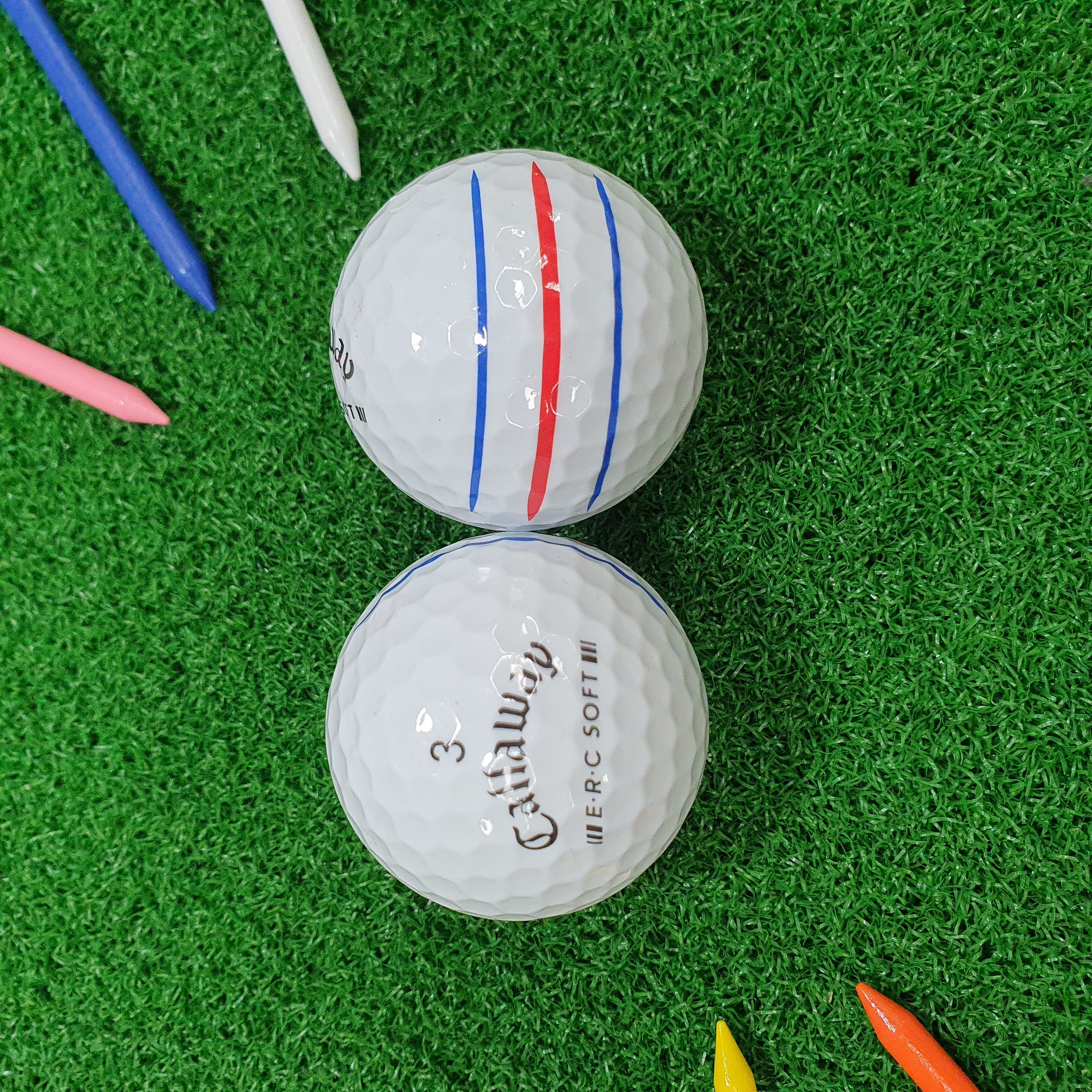 캘러웨이 삼선 트리플트랙 옐로우 로스트볼 실속형 30개 17,500원