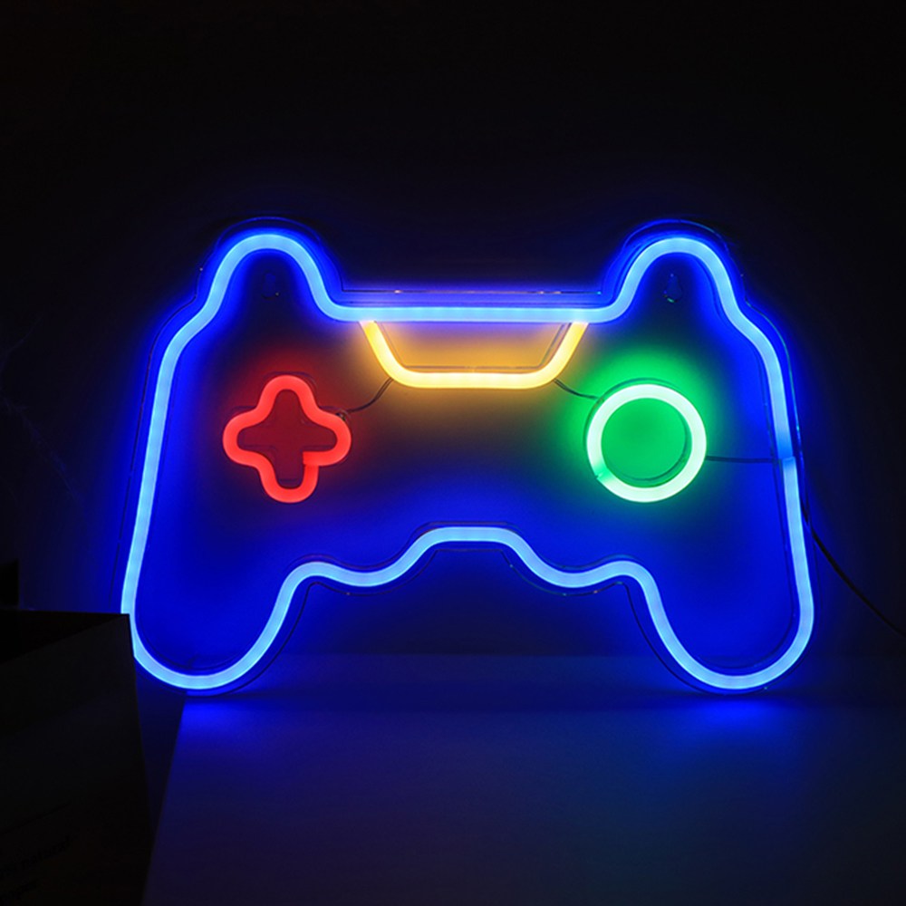 21세기트랜드 LED 플스 조이스틱 아크릴 네온간판 조명 24,800원