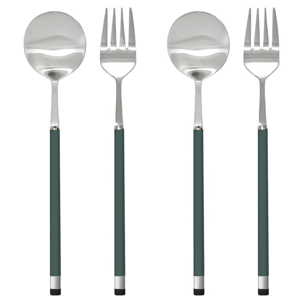 보겐 투톤 커트러리 2인 디저트 스푼 포크 세트 21,380원