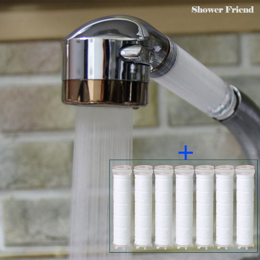 샤워프렌드 BT-4300+추가필터7EA 싱크대수전 주방 헤드 필터 코브라헤드 교체 씽크 녹물제거, 1개 20,900원
