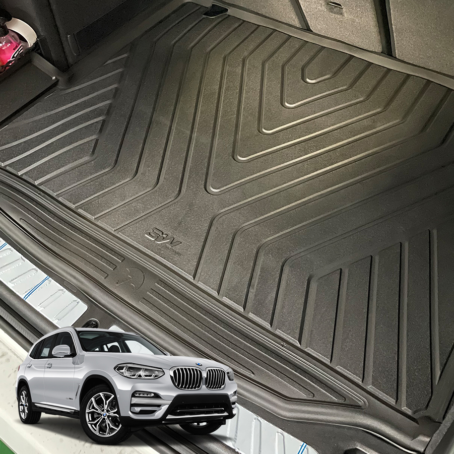 3더블유 에코라이너 TPE 카매트 트렁크매트, BMW 뉴 X3(G01) 2017.11~, 블랙 98,000원