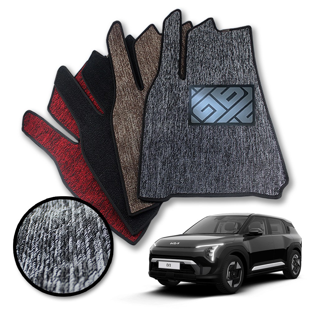 RV MOTORS 뉴코일 슬림 실리콘발판 카매트 EV3 GT-line 1열2열 세트 79,000원