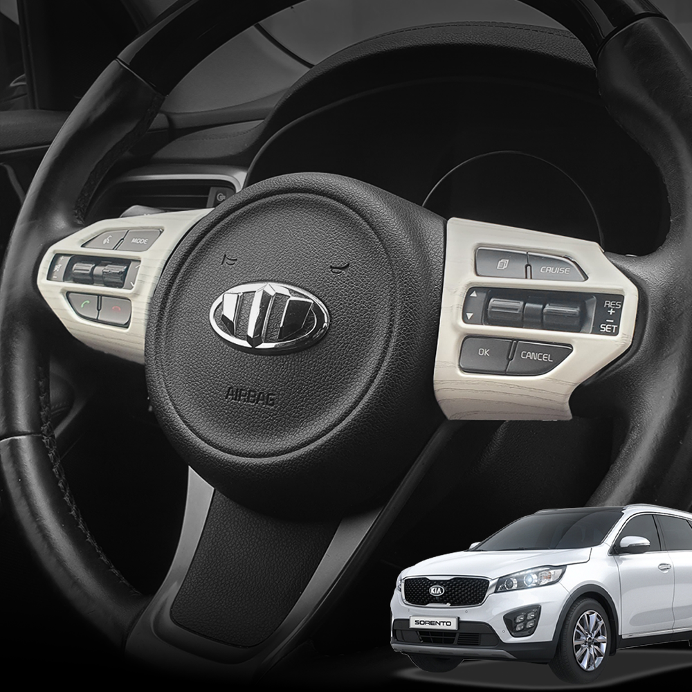 렉스탑 올뉴쏘렌토 호환 더뉴쏘렌토 실내 카본몰딩 튜닝 기스방지커버 용품/크림애쉬, 02 크림애쉬/핸들버튼 2pcs(더뉴 호환불가), 기타 18,800원