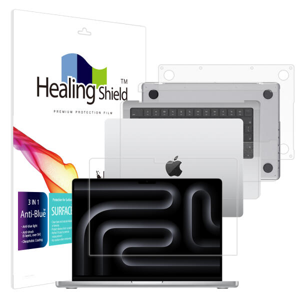 아트박스/힐링쉴드 맥북프로14 M4 M5 블루라이트차단 필름1매 외부3종 77,760원