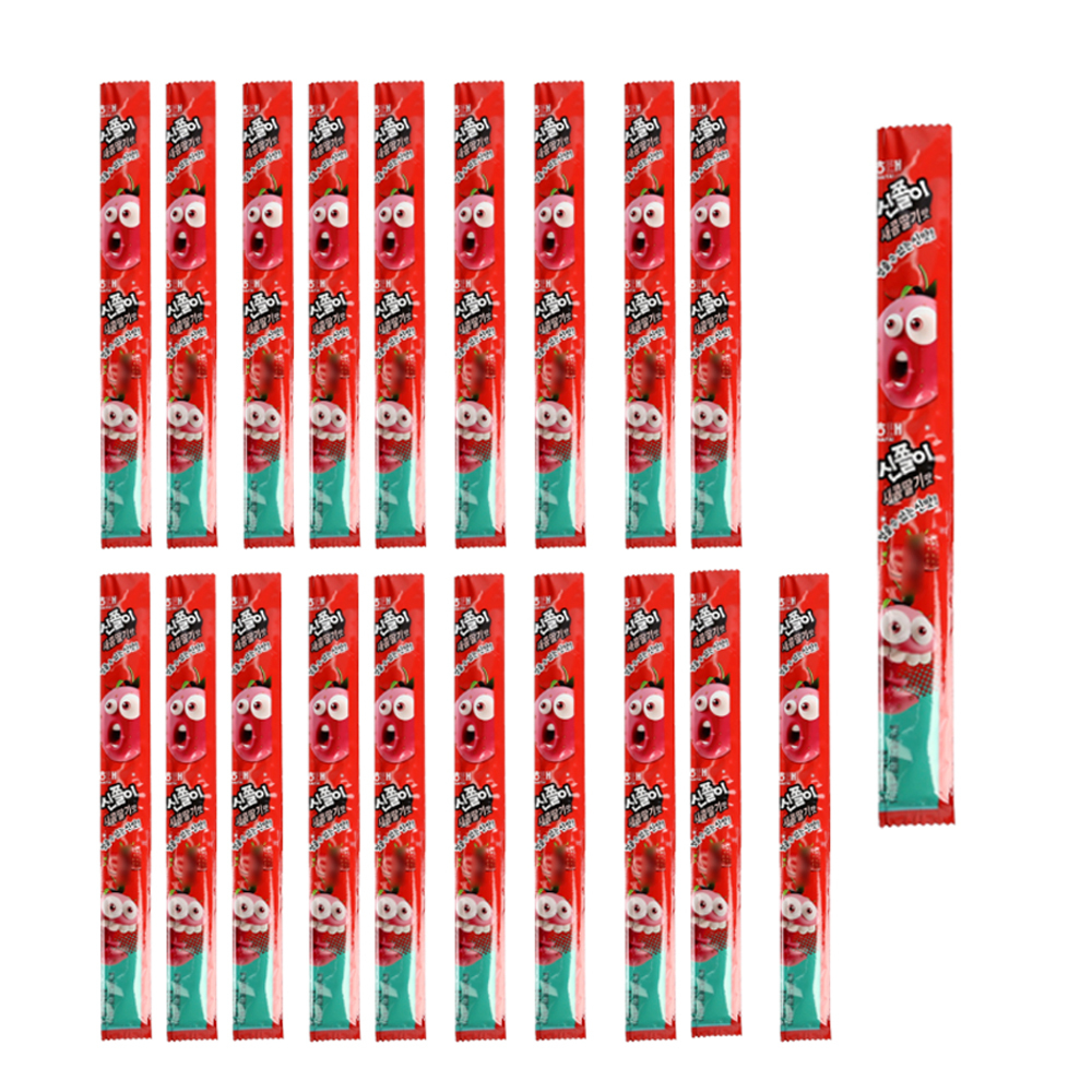 해태제과 신쫄이 딸기맛 젤리, 24g, 20개 9,100원