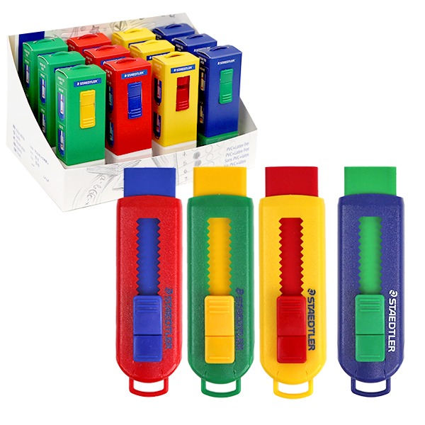 (스테들러) 슬라이딩 지우개 525 PS1S-2 12개입X1갑, 본상품선택, 상세 설명 참조 28,800원