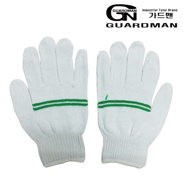 가드맨 줄기사장갑 50켤레, 흰색 + 초록, 50세트 22,000원