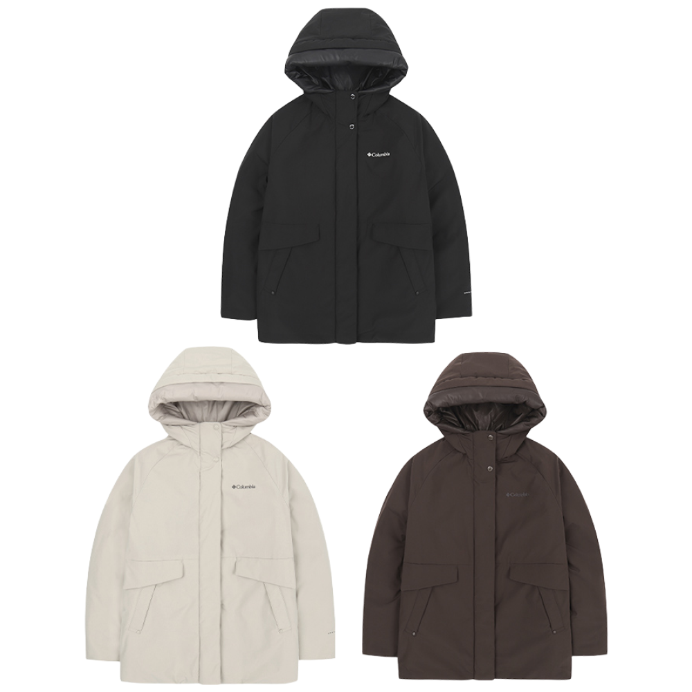 [컬럼비아] 여성 후드 패딩 점퍼 3컬러 택1 139,000원