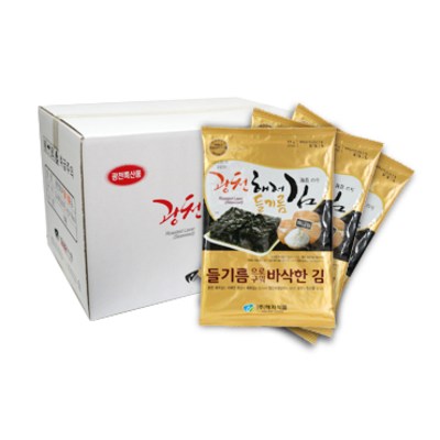 광천해저김 들기름전장김 23g 36봉 43,760원