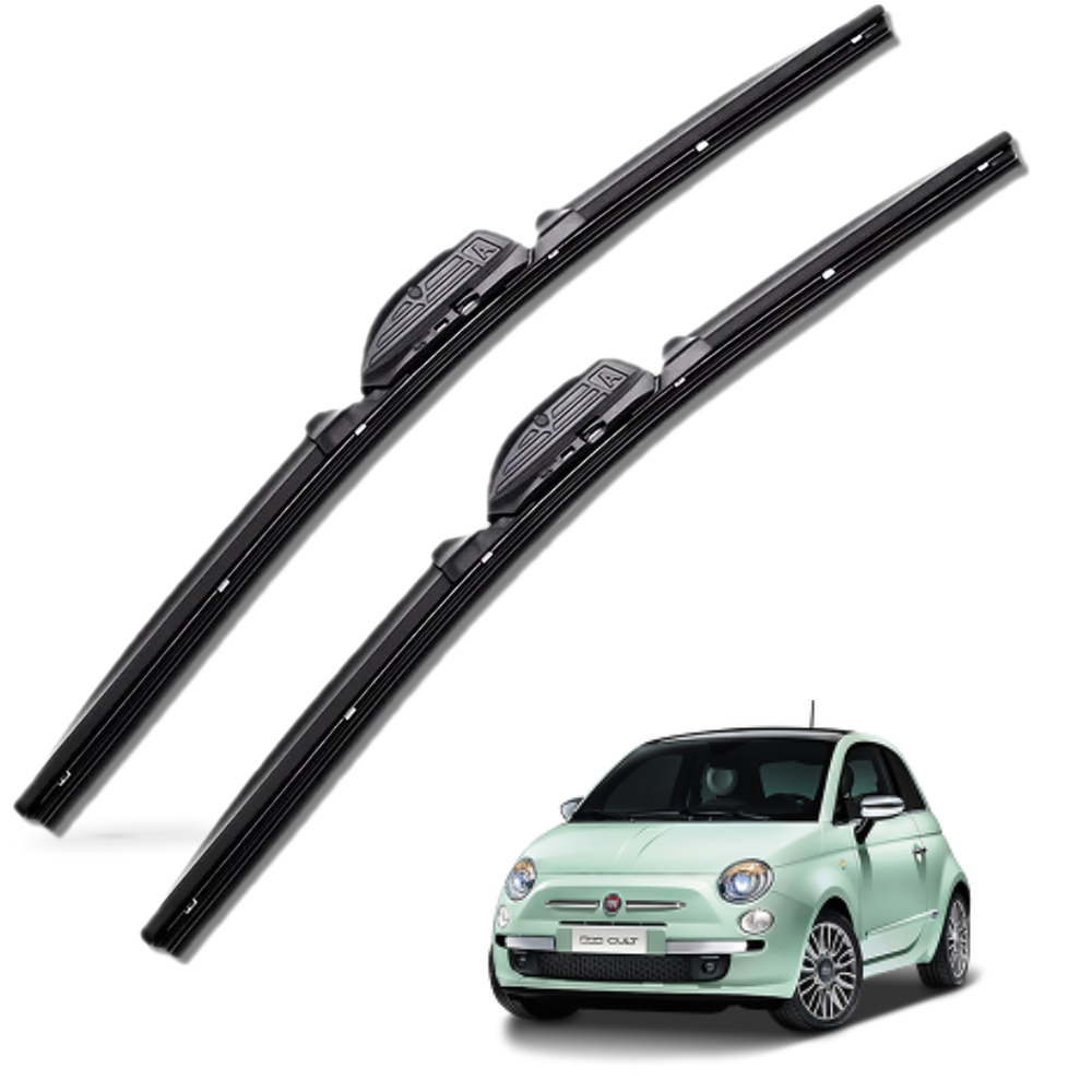 피아트 500 500C 500X 전차종 순정(호환)형 자동차 프리미엄 하이브리드 와이퍼 윈도우브러쉬 1+1세트, 500-PR600+350mm커넥터A 16,800원