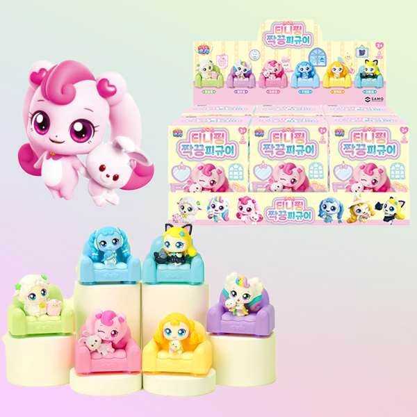 프린세스 캐치티니핑 짝꿍 랜덤 피규어 티니핑 장난감 피규어 [6종세트] 박스판매 76,900원