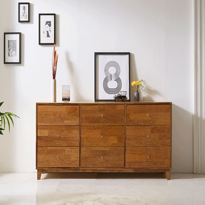 퍼스웰 그린 1180 멀바우원목 LPM 9칸 3단와이드서랍장(GB_015) 249,000원