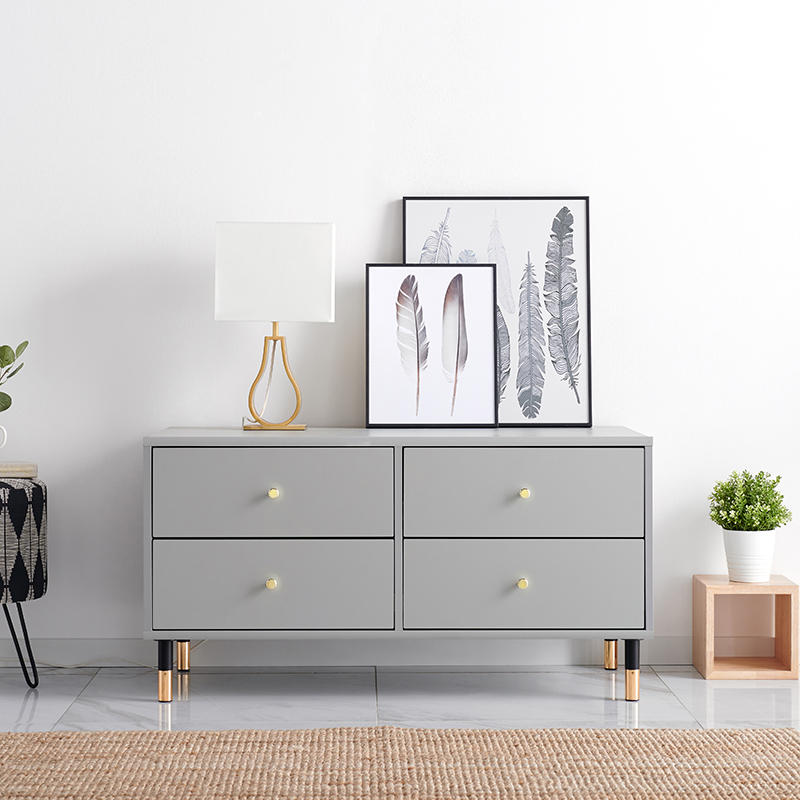 가구의정석 디올 티비대 거실장 방문설치, 그레이 152,620원