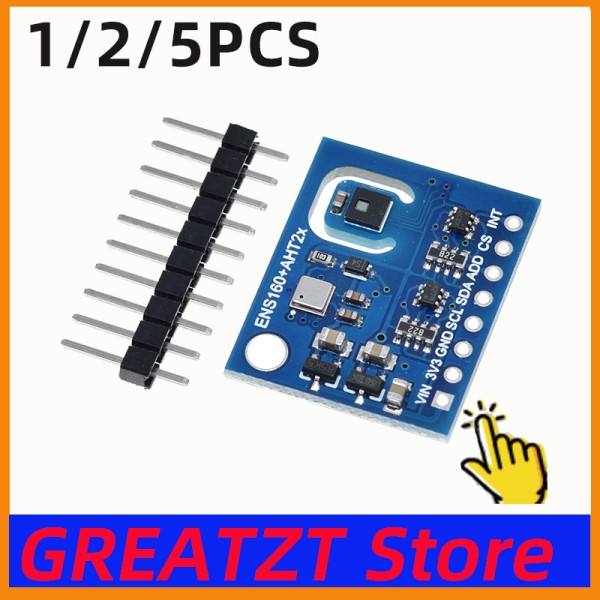 [누리공구]1/2/5PCS ENS160+AHT21 이산화탄소 CO2 TVOC 공기 품질 및 온도 습도 센서는 Arduino용 CCS811을 21,600원