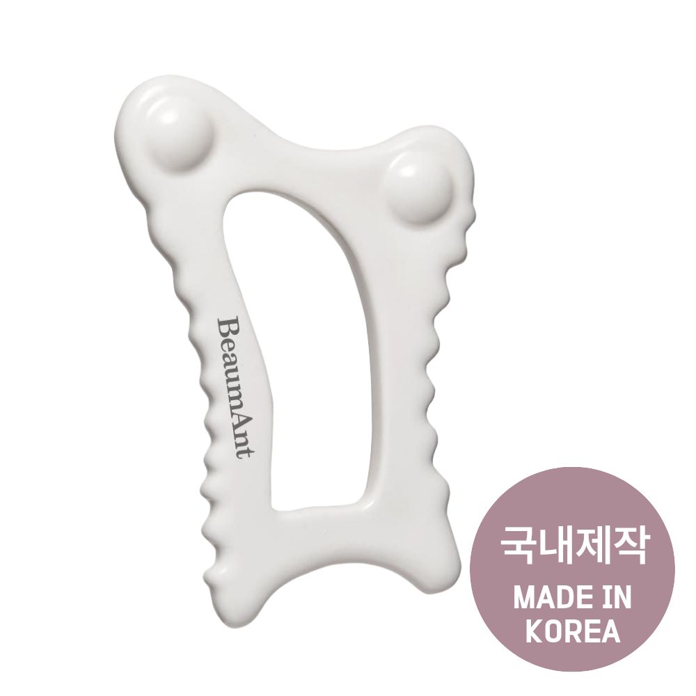 뷰망뜨 국내제작 세라믹 두피 괄사 천연 국산 도자기, 화이트, 1개 25,800원