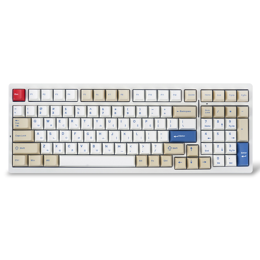 씽크웨이 VGN 유무선 99배열 기계식 키보드 오로라 아이스크림, SOY MILK, TV99, 오로라 아이스크림 138,000원