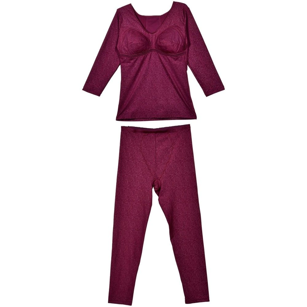 포근한 기모 플라워 편안한 브라내의 세트 47,100원