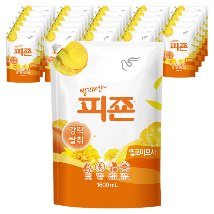 피죤 레귤러 섬유유연제 옐로미모사향 리필 99,800원