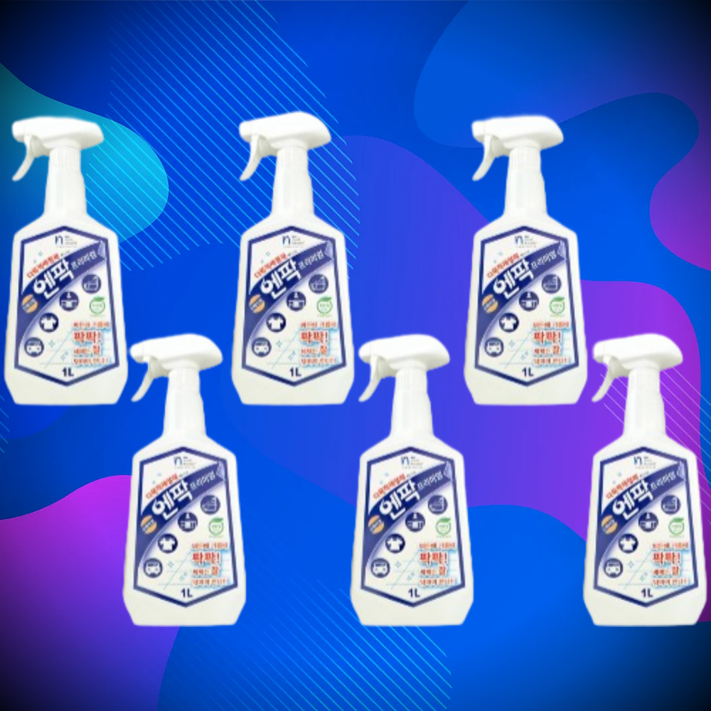 엔팍 친환경 다목적세제 1L 3개 욕실 주방 청소제 엔팍 세정제 1000ml 3개 60,000원